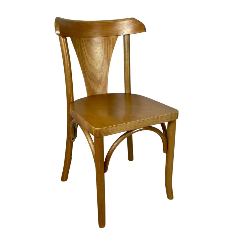 Cadeira Dallas em Madeira Maciça Tauari Mel