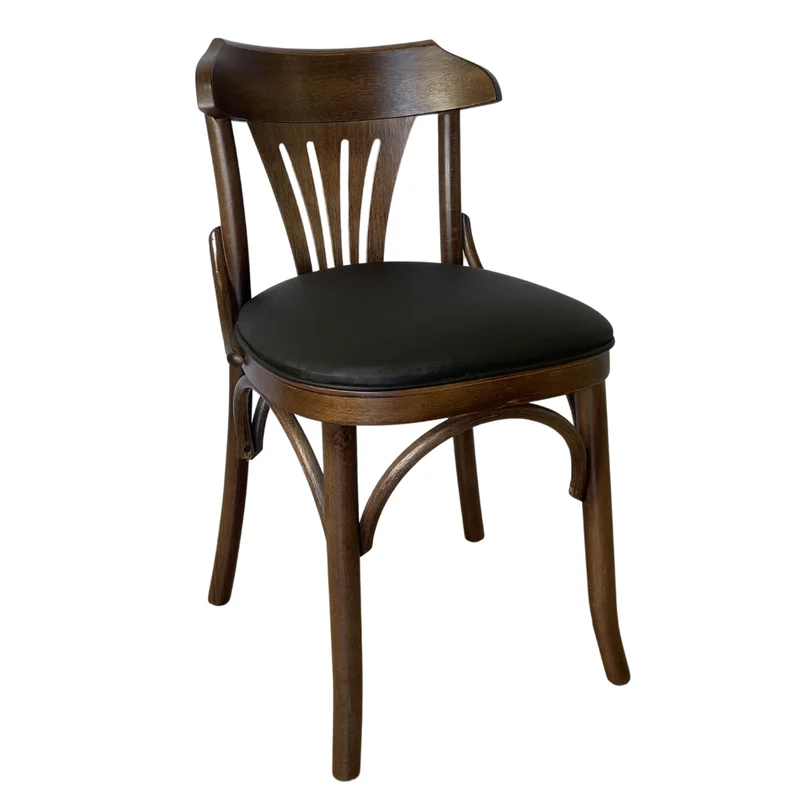 Cadeira Country Estofada em Madeira Maciça Tauari