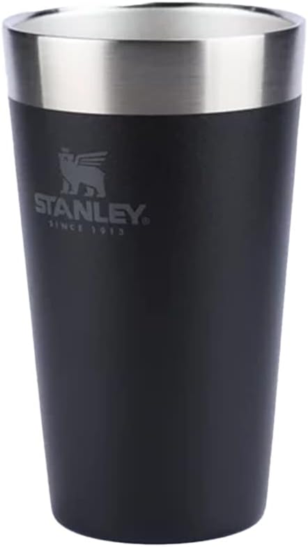 Copo Térmico Stanley 473ml Aço Inox Original – Matte Black | Isolamento Térmico Premium
